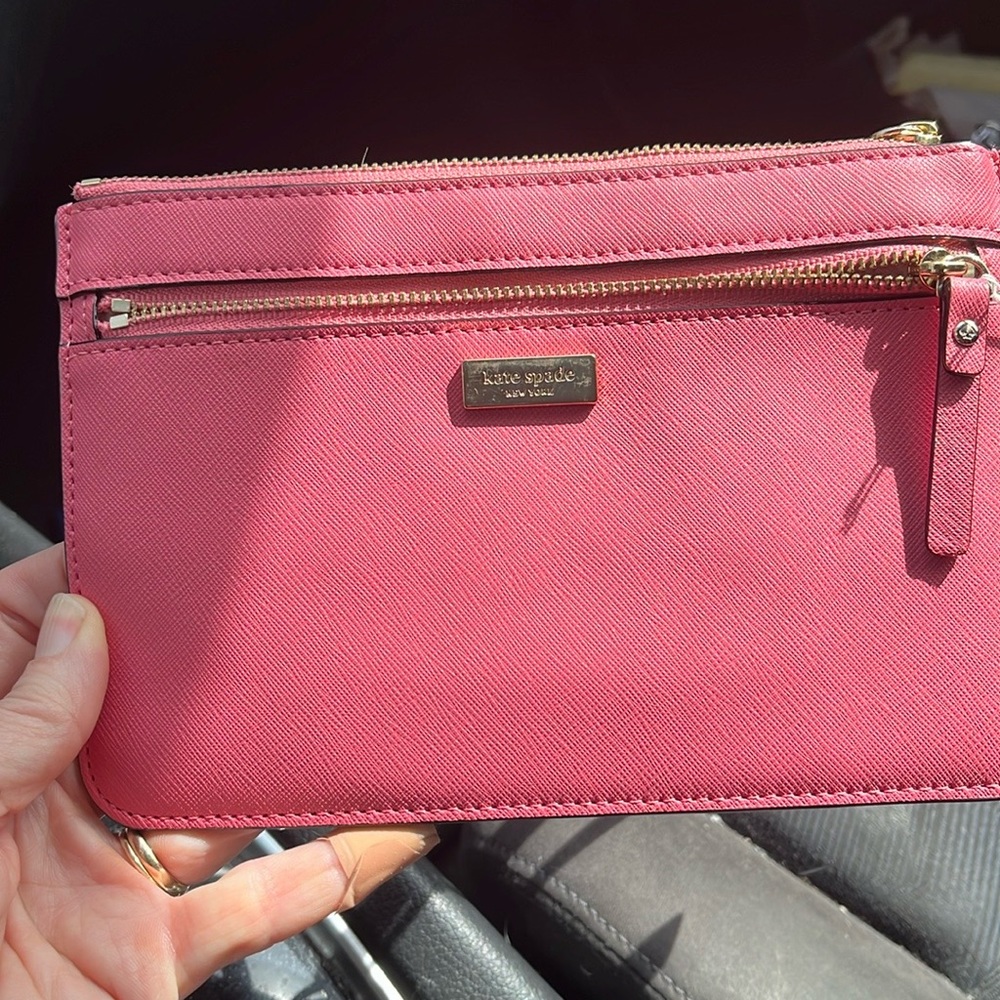 Kate Spade  - pink / coral - wallet. In excellent condition.